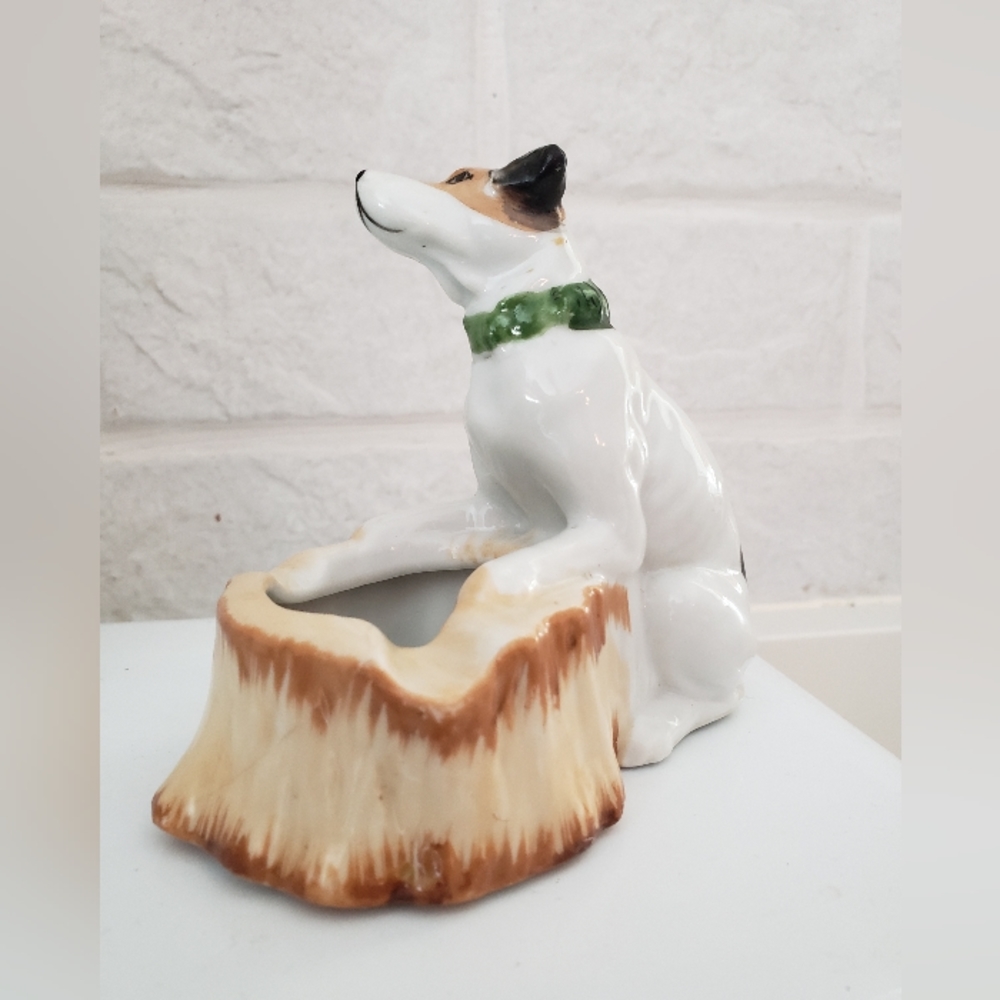 Antique Porcelain Dog, Pre-owned - Picture 4 of 11